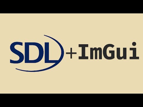 ImGui and SDL2 Setup Tutorial