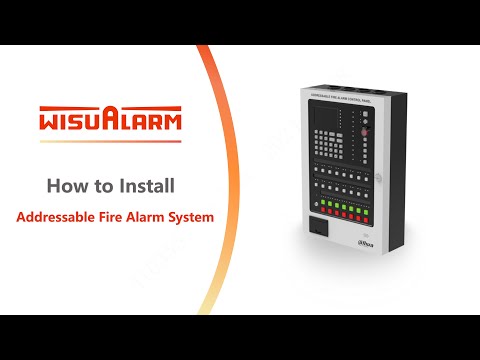 Addressable Fire Alarm System | How to Install | Wisualarm