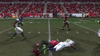 SIMULATION MADDEN 15 BIG HIT DISLODGEMENT. WAY BEFORE MADDEN 25 BOOM TECH LINGO. FOR THE EA SHEEP.
