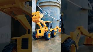 Diecast Scale Model JCB Bulldozer Excavator Loading Unloading Extreme Offroading 1:18 Miniature