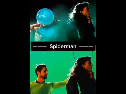 spiderman 🎥🎬#behindthescenes #specialeffects #movie #film #tiktok #fyp #shorts
