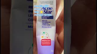 Honest review of mankind acne star gel #acne #acnestar #acnestargel #mankind #pimple #blackheads