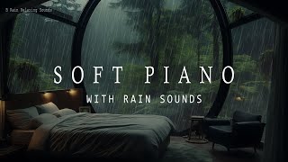 Peaceful Forest Rain and Piano Music 🌧️🌿 Drift into Relaxation and Enjoy Quality Sleep 🎹💤