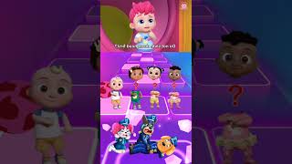 Bebefinn Pinkfong X Scary Boss Baby Coffin Dance Song Cover #2737 Tiles hop #shorts