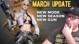 🤩NEW MODE, GUN & SEASON!  - March Update 0.9.46 | New State Mobile