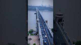 武汉长江大桥横跨长江，这座万里长江第一桥 #基建狂魔