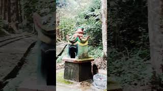 阿里山森林鐵路多林車站旁的土地公廟