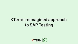Reimagining S/4HANA Conversion with KTern.AI | SAP Transformation