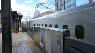 東海道新幹線 ひかり462号（東京行）名古屋に到着 N700系 2019.7.26