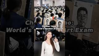 Chinese Yikao: World’s Hardest Art Exam 🫢 #china #college #chinesestudents #study #chineseculture