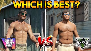 GTA 6 GRAPHICS VS GTA 5 GRAPHICS  (WHICH IS BEST?)