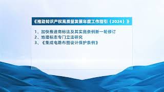 2024年中国推动知识产权法规全面修订与创新