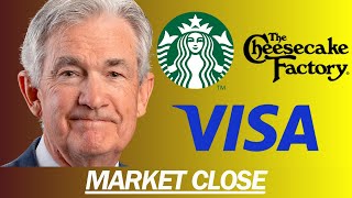 STARBUCKS, VISA, CHEESECAKE, MONDELEZ + MORE AFTER THE BELL | MARKET CLOSE