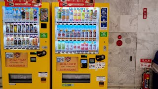 キャッシュレス決済対応サントリーの飲料自販機にてモバイルICOCAで飲料水購入