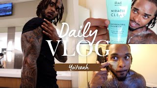 Sore Chest, Smooth Face | Daily Vlog💪🏽