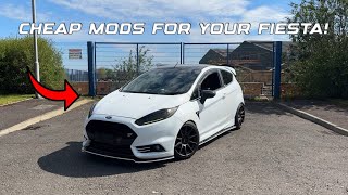 CHEAP MODS For Your Ford Fiesta!