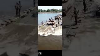 Взрыв мостов ВСУ не остановил российские танки. 🇷🇺