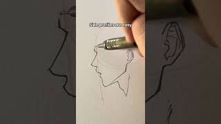 Side profile drawing are easy || Jmarron