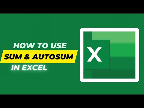 How to Perfectly Use Sum and Autosum Formulas in Microsoft Excel