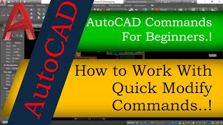 AutoCAD Beginners Guide - 5 Commands - Part-2 | PG Tutorials