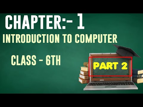 chapter 1 INTRODUCTION to COMPUTER class 6th part2 @PSEBEDUCATE @NCERTOFFICIAL @PUNJABEDUCARE