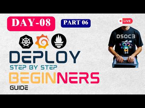 Kubernetes Monitoring Prometheus Grafana Service Discovery | Full DevOps   Beginners Tutorial [2025]
