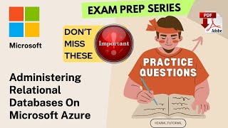 DP-300 Exam Tutorial🔥IMPORTANT TOPICS🔥| Administering Relational Databases on Microsoft Azure MIC