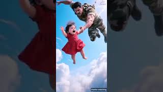 Indian Army Saved Cruise girl Aroplen 😳 #ai #india #masterai