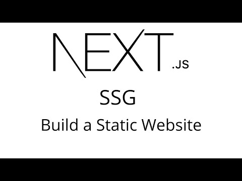 Build a simple Next.js website