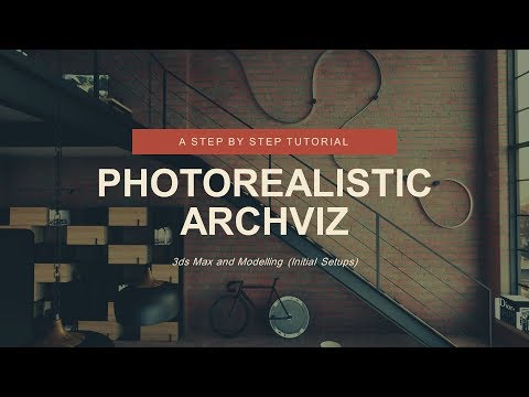 3.2 3ds max and modelling (initial setup) - Unreal Photo Realistic Archviz Tutorial