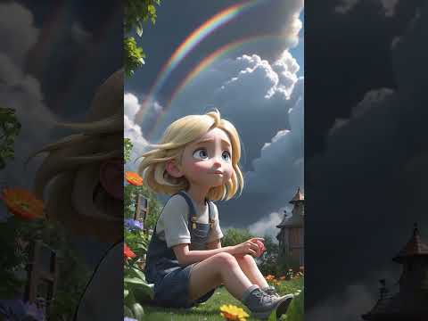 Elif and the Cloud’s Rainbow Adventure 🌈 | Fun  Story for Kids | The Happy Tale of Nature 🌸