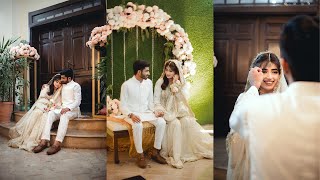 Sanniya & Umar intimate Nikkah Highlights 2021