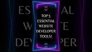 🚀Boost Your Website Development with These Essential Tools #WebDevEssentials #coding #shortsvideo