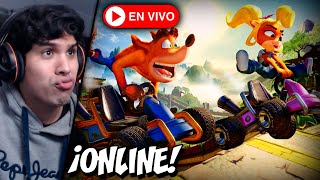 🔴¡CTR: Nitro Fueled ONLINE con SEGUIDORES! :D + CTR Original?¿