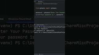 How to Take Secure Password Input in Python 🔐 (getpass Explained)