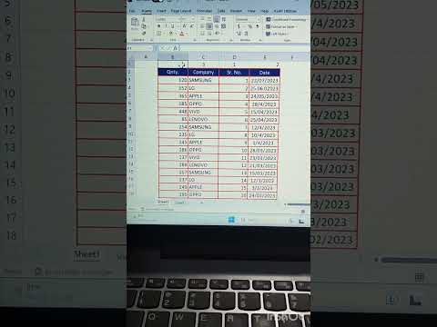 #excel Tricks nd tips #2023 #exceltutorial #exceltips #excelhinditips #excel10tutorial #shorts