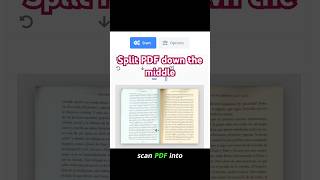Split two-page layout PDF into separate pages