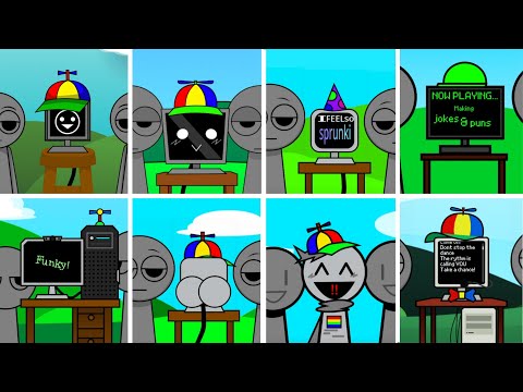 Incredibox - Sprunki but Only MR. FUN COMPUTER  in ALL Different Mods 🖥️🖥️