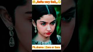Sara is very serious 😧 Zara with Sara. #pkDrama #judwaa#ainaasif #shortvideo