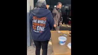 Iraq-Syria Border : Emergency 🚨 Khalsa Aid has set up emergency kitchen for the refugees #refugees
