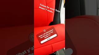 Tesla Mods | Model Y Performance | Red Interior #tesla #modelyperformance #teslamods #teslamodely