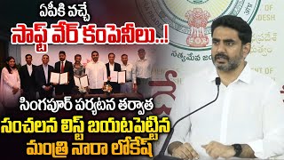 AP New Software Companies: ఏపీకి వచ్చే సాఫ్ట్ వేర్ కంపెనీలు..! | CM Chandrababu | Wild Wolf Telugu