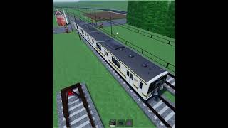 小さく脱線させたったｗ🤪 #roblox #鉄道 #ロブロックス