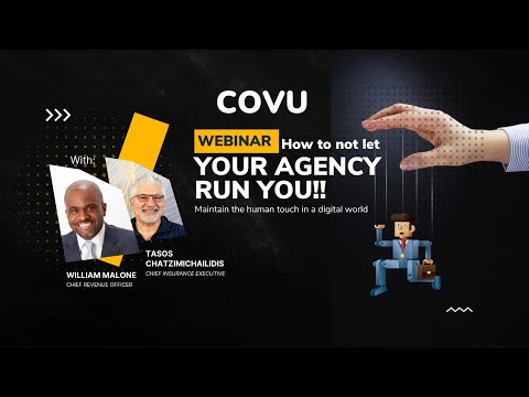 "How to not let you agency run you"  COVU's Webinar