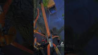 Tree work is life. #trending #viral #arboleros #treeclimbing #petzl #cranetruck #treeremoval