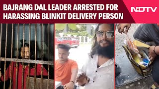 UP News | Bajrang Dal Leader Arrested For Harassing Blinkit Delivery Boy Over Carrying Non-Veg Items
