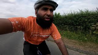 Leicester to Cotswolds 91 mile ride.
