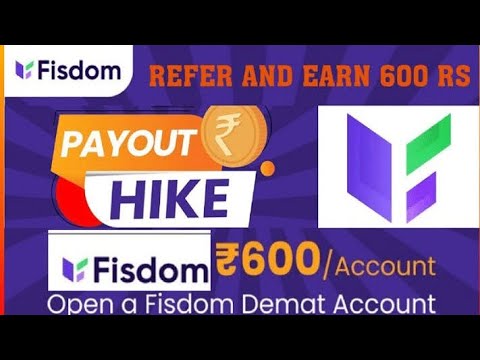 Fisdom Demat account me fast trading kaise kare live //Fisdom Demat account refer and earn money 💸💸