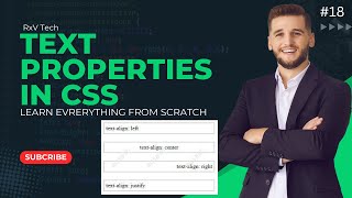 18| CSS Properties For Font / Text In HTML | Text CSS Properties | HTML 5 And CSS 3 (Hindi/Urdu)
