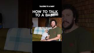 Talking to a Baby  #vizard #funny #trynottolaught #comedy #tryonttolaugh #memes #cat #compilation